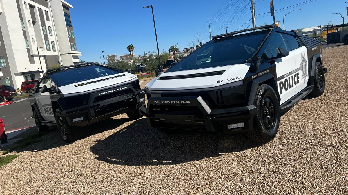 Americký miliardář chtěl, aby policisté jezdili elektromobily, tak jim koupil stádo Cybertrucků. A nebyl to Elon Musk